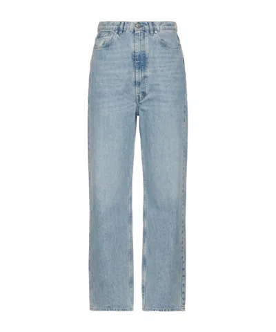 Maison Margiela Loose-fitting Jeans In Blue
