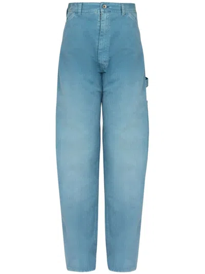 MAISON MARGIELA MAISON MARGIELA LOW CROTCH CLEAR BLUE JEANS