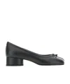 Maison Margiela Tabi Ballerina Shoes In Black
