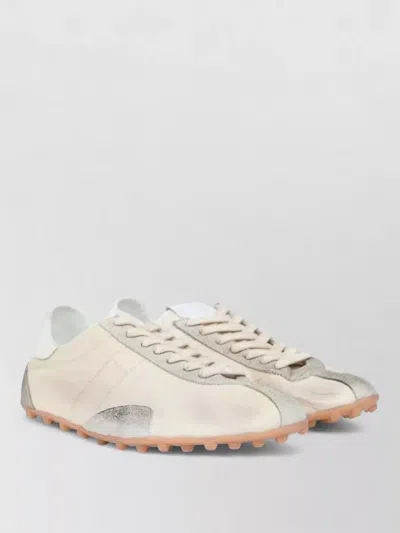 MAISON MARGIELA LOW TOP GOATSKIN CALFSKIN SNEAKERS STUDS