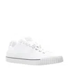 Maison Margiela New Evolution Leather Sneakers In White