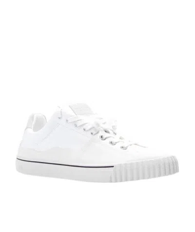 MAISON MARGIELA MAISON MARGIELA ROUND TOE LACE-UP SNEAKERS