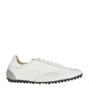 Maison Margiela Drawstring Low Top Sneakers In White