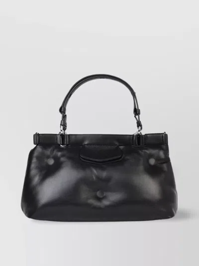 Maison Margiela 'luxe Slam' Leather Bag In Animal Print