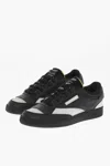 Maison Margiela M22 X Reebok Classic Two Tone Unisex Eco-leather Sneakers In Black