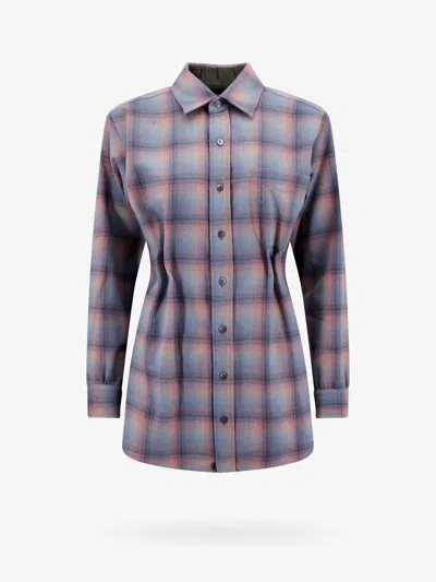 Maison Margiela Madras Wool Shirt