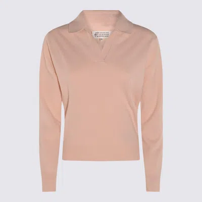 MAISON MARGIELA MAISON MARGIELA PINK WOOL KNITWEAR