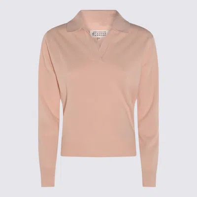 MAISON MARGIELA MAISON MARGIELA PINK WOOL KNITWEAR