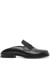 Maison Margiela Black Tabi City Loafer Mules In Black