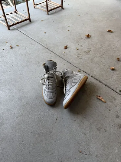 Pre-owned Maison Margiela Maison Magriela Ss12 High Top Sneakers Gats In Gray