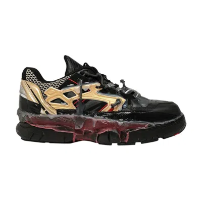 Pre-owned Maison Margiela Fusion 'black Gold Red' | Men's Size 39.5