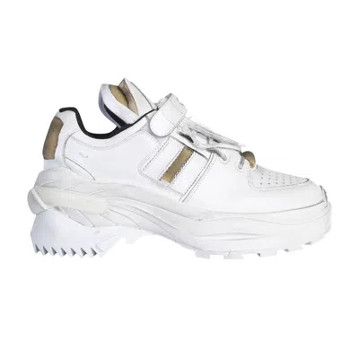 Pre-owned Maison Margiela Mm6 Chunky Contrast Sneakers 'white' | Men's Size 37
