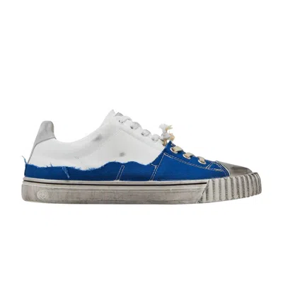 Pre-owned Maison Margiela New Evolution Sneaker 'white Blue' | Men's Size 44