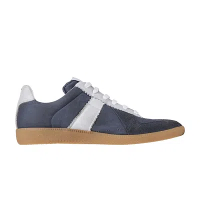 Pre-owned Maison Margiela Replica Low 'dark Indigo' | Blue | Men's Size 44