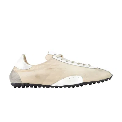 Pre-owned Maison Margiela Sprinters Low 'antique White' | Cream | Men's Size 37