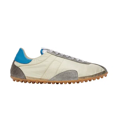 Pre-owned Maison Margiela Sprinters Low 'lemon Grey Blue' | Cream | Men's Size 44 In White
