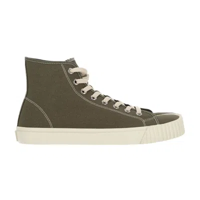 Pre-owned Maison Margiela Tabi High 'olive' | Green | Men's Size 11