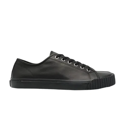 Pre-owned Maison Margiela Tabi Leather Low 'black' | Men's Size 41.5