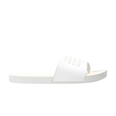Pre-owned Maison Margiela Tabi Pool Slide 'white' | Men's Size 41