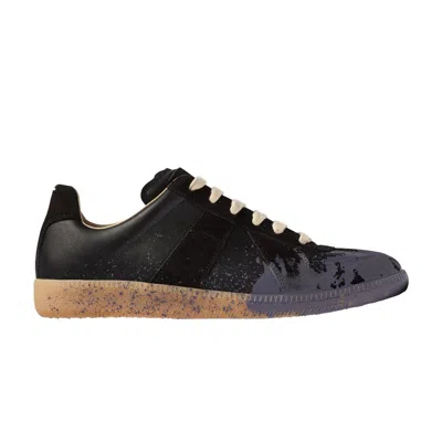 Pre-owned Maison Margiela Wmns Replica Low 'paint Splatter - Black Pewter' | Women's Size 36