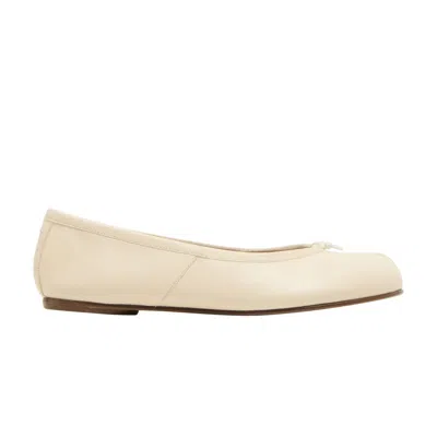 Pre-owned Maison Margiela Wmns Tabi Ballerina 'beige' | Cream | Women's Size 35.5