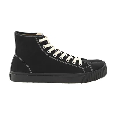 Pre-owned Maison Margiela Wmns Tabi Canvas High 'black' | Women's Size 43.5