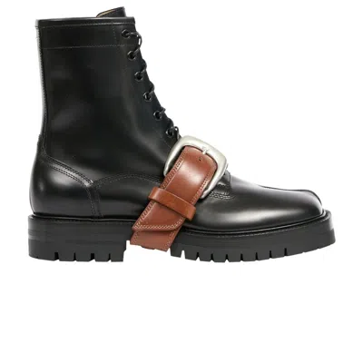 Pre-owned Maison Margiela Wmns Tabi Combat High 'black' | Women's Size 39