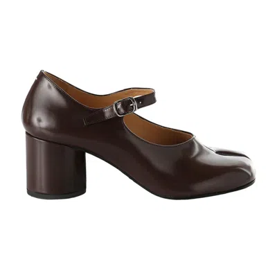 Pre-owned Maison Margiela Wmns Tabi Mary-jane Pump 'moka' | Brown | Women's Size 39