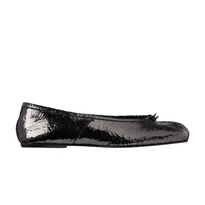 Pre-owned Maison Margiela Wmns Tabi New Ballerina Flat 'broken Mirror - Silver' | Grey | Women