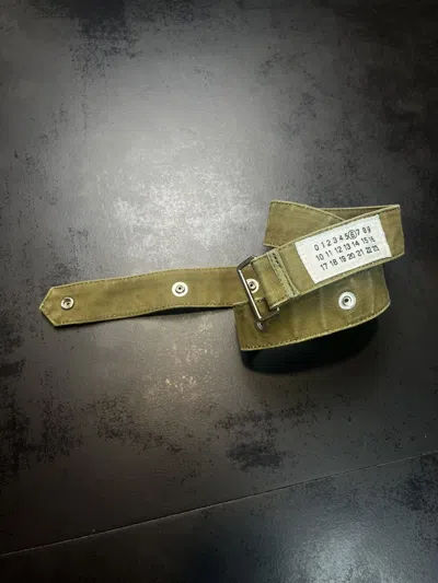Pre-owned Maison Margiela Maison Martin Margiela 00s Line 6 Military Belt In Sand
