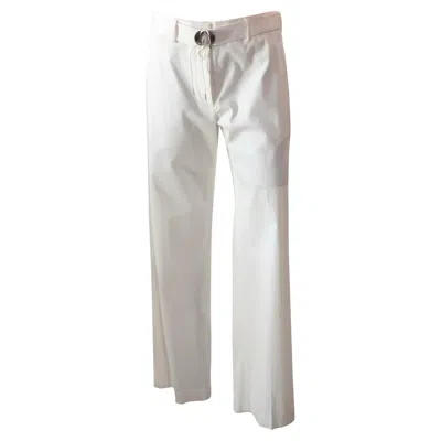 Pre-owned Maison Margiela Maison Martin Margiela Belted Straight Pant In Gray