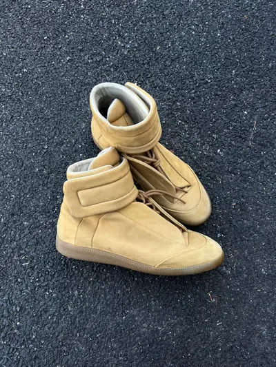 Pre-owned Maison Margiela Maison Martin Margiela Future High “wheat” Shoes In Beige