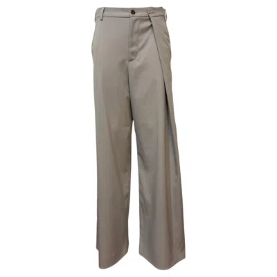 Pre-owned Maison Margiela Maison Martin Margiela Grey Wool Blend Pants Size It 42 In Gray