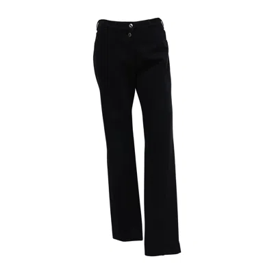 Pre-owned Maison Margiela Maison Martin Margiela High Cut Narrow Leg Pant In Black