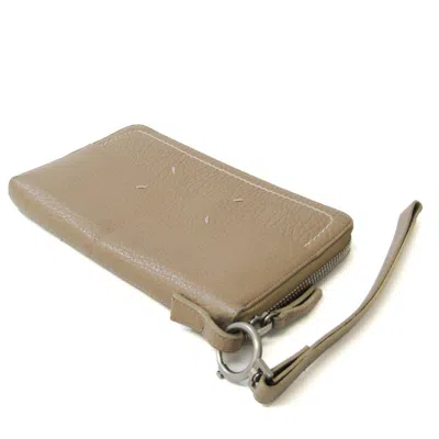 Pre-owned Maison Margiela Maison Martin Margiela Leather Wallet () In Brown