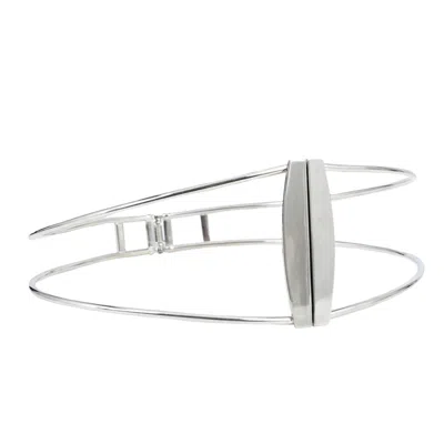 Pre-owned Maison Margiela Maison Martin Margiela Metal Wire Cage Belt In Gray