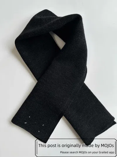 Pre-owned Maison Margiela Maison Martin Margiela Miss Deanna Scarf In Black