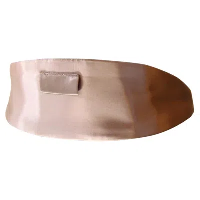 Pre-owned Maison Margiela Maison Martin Margiela Vintage Nwt Taupe Satin Cummerbund In Brown