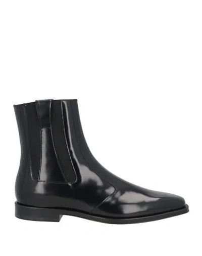 Maison Margiela Man Ankle Boots Black Size 12 Soft Leather