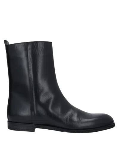 Maison Margiela Ankle Boots In Black