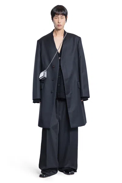 Maison Margiela Man Black Coats