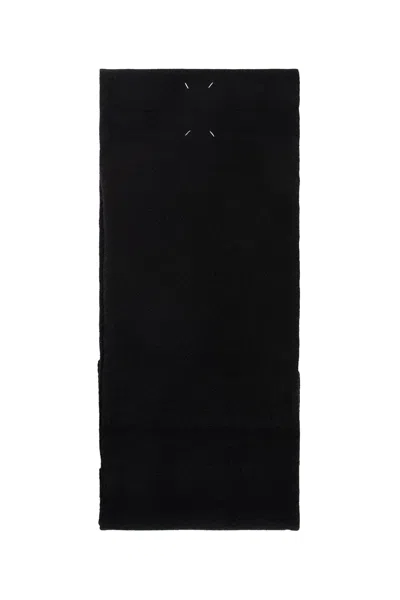 Maison Margiela Man Black Scarves