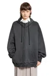Maison Margiela Man Black Sweatshirts In Black