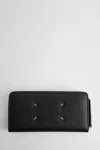 Maison Margiela Man Black Wallets & Cardholders In Black