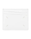 Maison Margiela Man Cardholder White Size - Leather