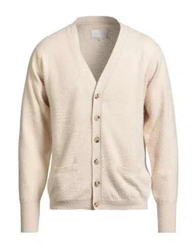 Maison Margiela Man Cardigan Beige Size Xxl Cashmere, Cotton In Neutral