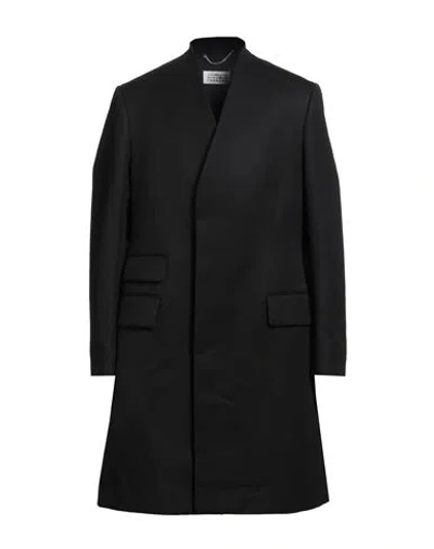 Maison Margiela Man Coat Black Size 36 Wool