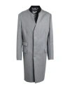 Maison Margiela Man Coat Grey Size 40 Wool In Gray