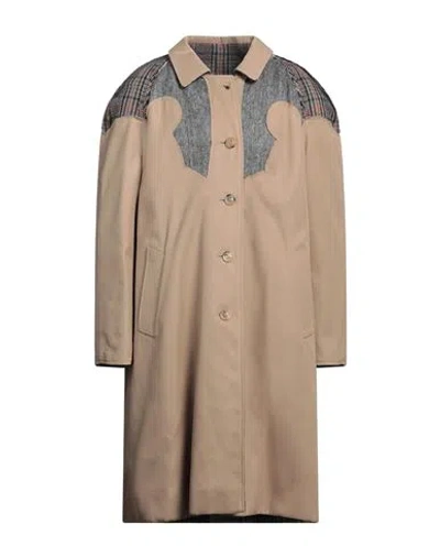 Maison Margiela Man Coat Sand Size 42 Polyester, Cotton, Virgin Wool