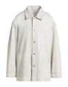 Maison Margiela Man Denim Outerwear Light Grey Size 42 Cotton In Gray
